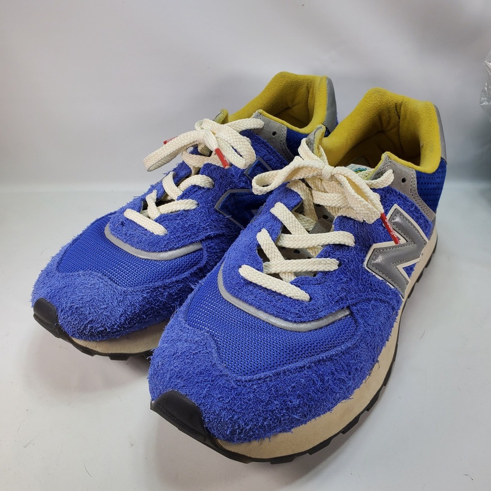 New Balance 574 Legacy Bodega Men 11.5 Blue Suede Departure U574LGD1 Anniversary